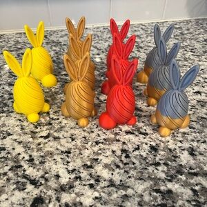 3D Printed Bunny Fidgets - Great for Easter